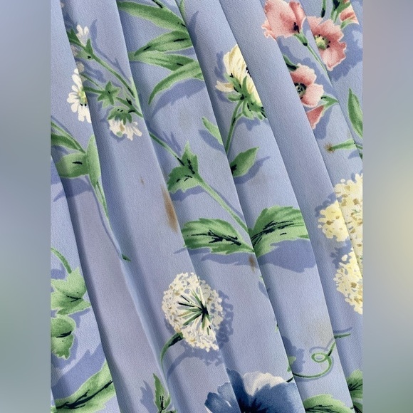 Alfred Dunner vintage floral midi spring Easter skirt 10P - Picture 4 of 6